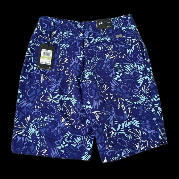 NWT Under Armour Women's 9” Links Printed Golf Shorts (4) - Picture 4 of 8